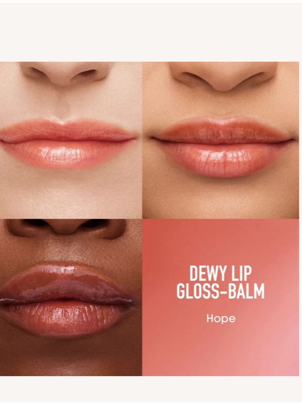 Bareminerals Dewy Lipgloss Balm in Hope BNIB